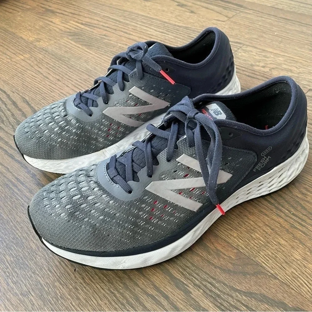 New Balance 1080v9 s Fresh Foam Running Shoes in Gunmetal/Outerspace Man 11.5